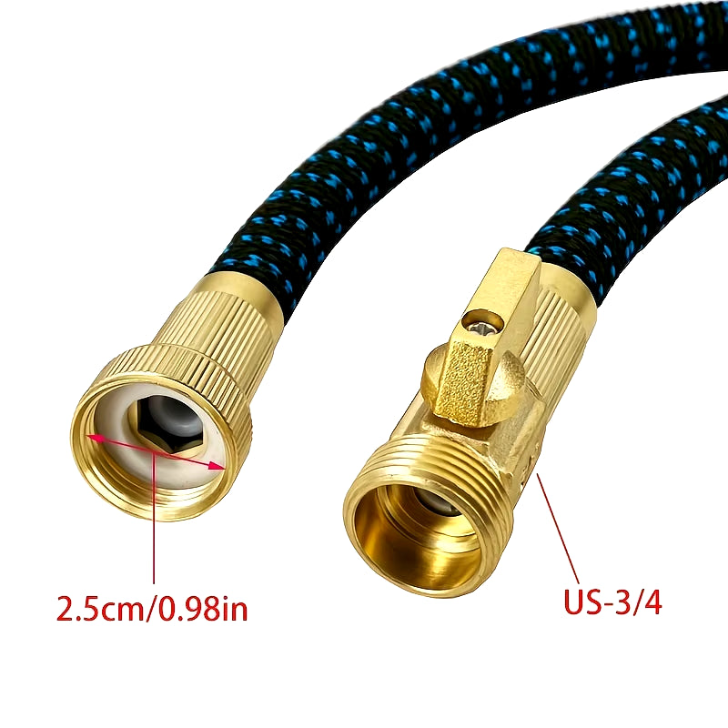 Telescopic Garden Hose, US3/4 Hose, High-Pressure Car Washgun, Garden Watering Hose Set,Household Hose, Garden Irrigation Set