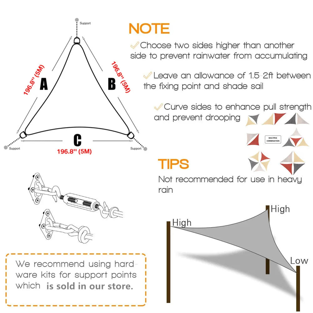 Waterproof Sun Shelter